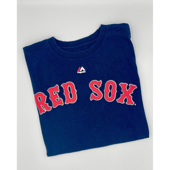 Majestic‎ Boston Red Sox Ramirez 13 Jersey Graphic T-Shirt Large - Picture 1 of 5